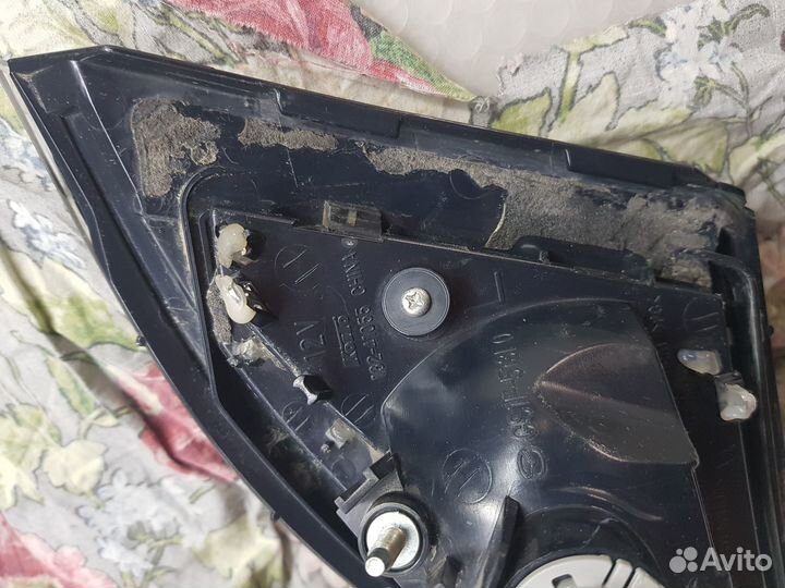 Левый фонарь крышки багажника mazda 6 gh