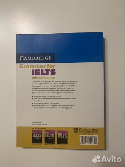 Cambridge Grammar for ielts (+ audio CD )