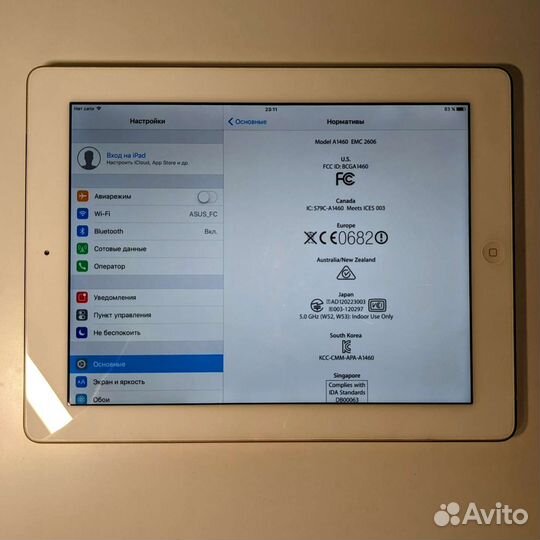 iPad 4 WI-FI Cellular 64gb (A1460)