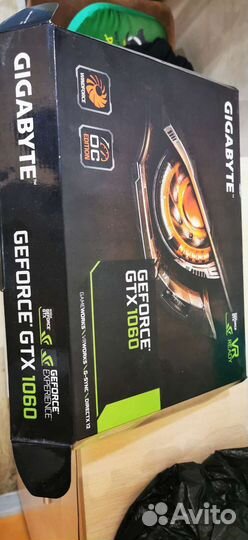 Видеокарта Gigabyte GTX 1060 6gb