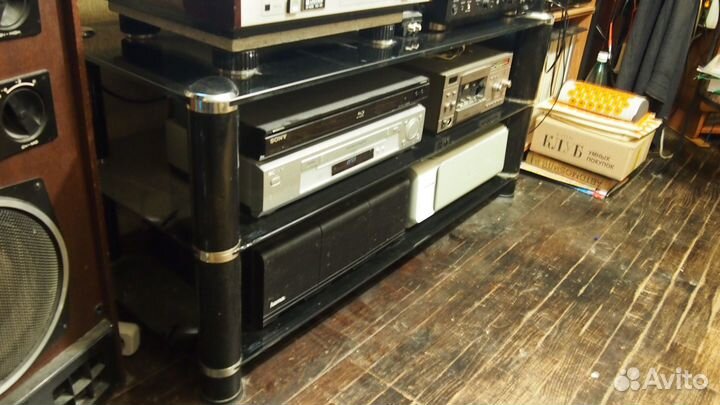 Тумба - стеллаж под телевизор аппаратуру TechLink