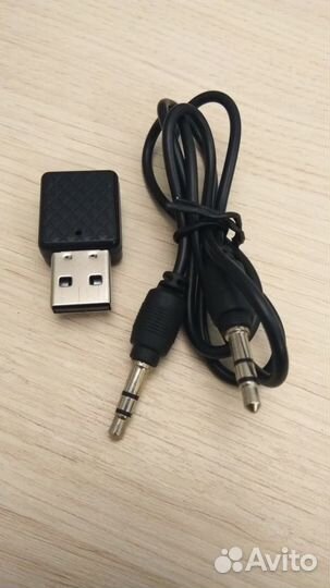 Стерео адаптер AUX Bluetooth 5.0 новые