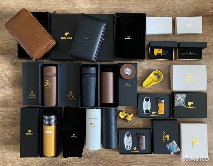 Хьюмидор Cohiba зажигалка сигарная