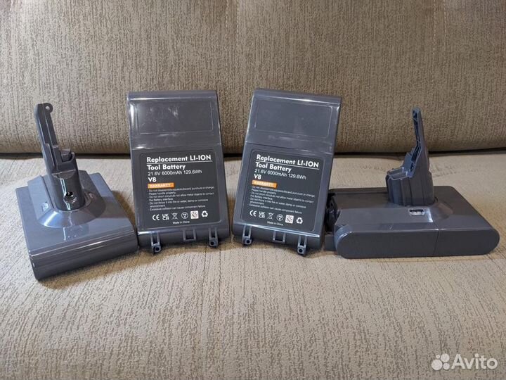 Новые усиленные аккумуляторы Dyson V6 V7 V8