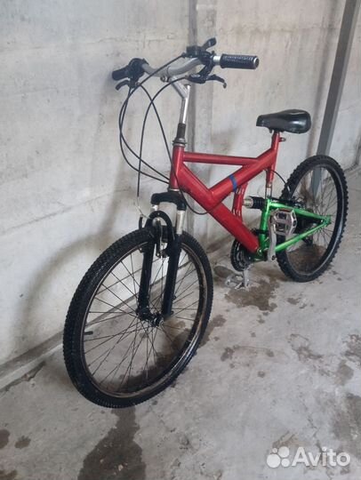 Велосипед мтб двухподвес