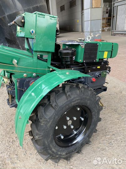 Мотоблок Файтер 15DE + почвофреза и сиденье