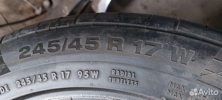 Continental ContiSportContact 5 245/45 R17