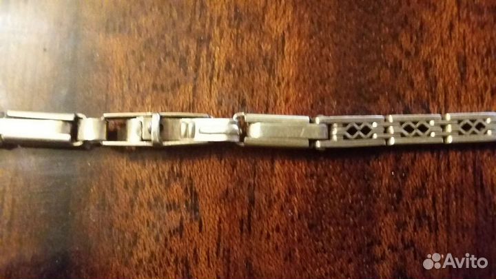Браслет для часов, серебро 875 СССР