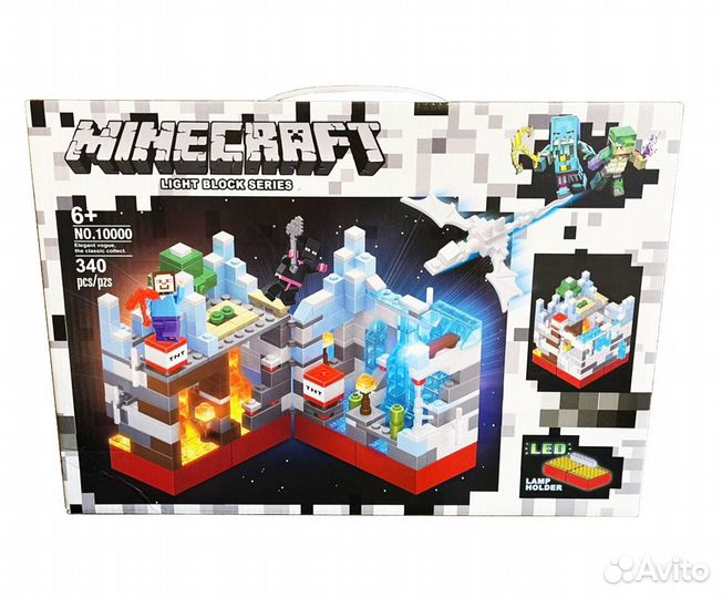 Lego 10003 Minecraft 340 деталей