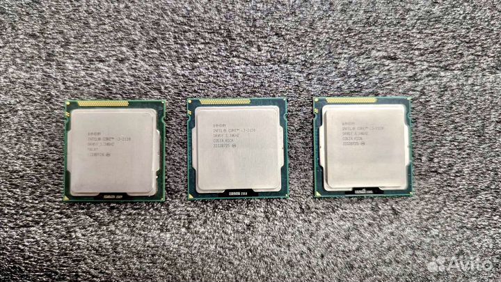 Процессор socket 1155 Intel Core i3-2120 3 шт