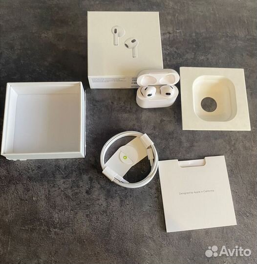 Беспроводные наушники apple airpods 3