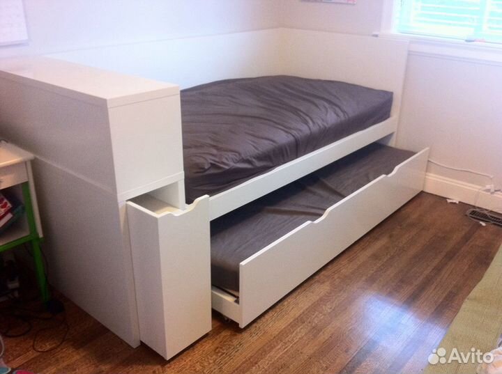 Кровать IKEA flaxa выдвижная