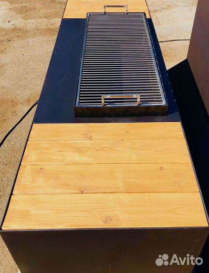 Мангал в стиле лофт