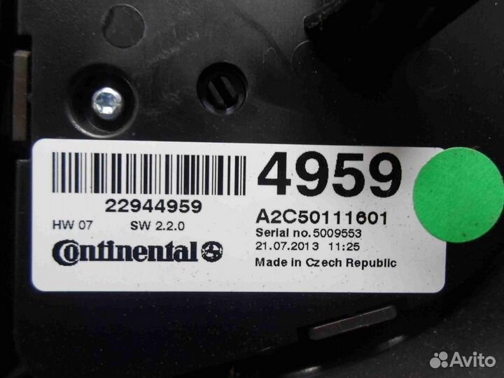 Панель управления магнитолой Buick Encore 1 229449