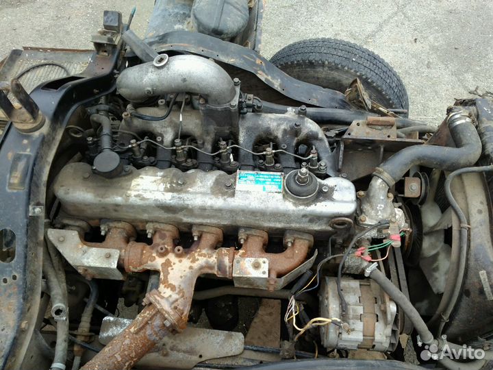 Двс FE6 в разборе, Ниссан Кондор Дизель