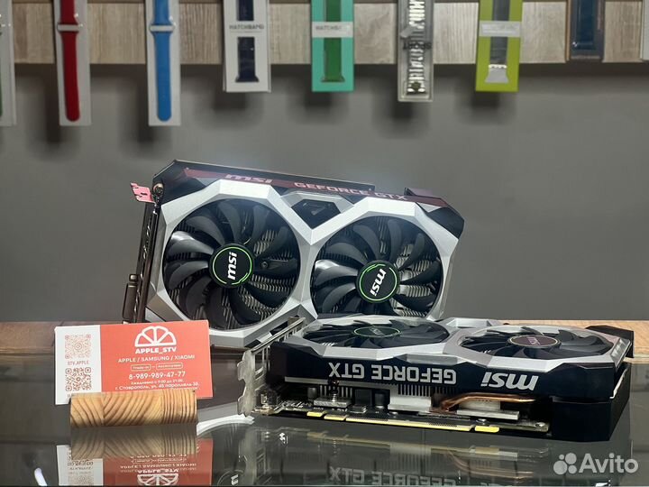 Б/У Видеокарта msi 1660 Super Ventus XS C OC