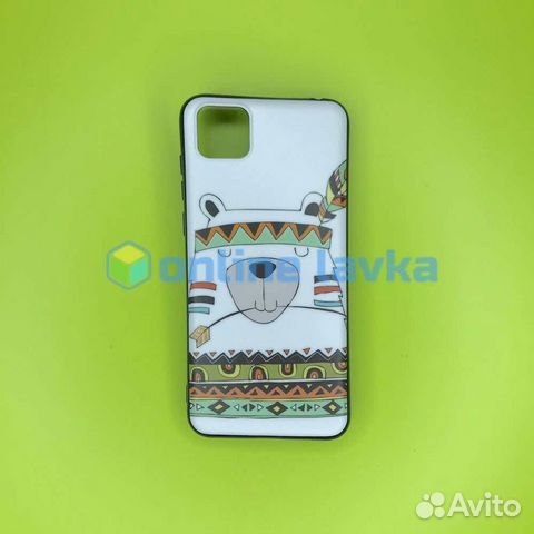 Чехол силикон SC188 для Honor 9s / Huawei Y5P прин