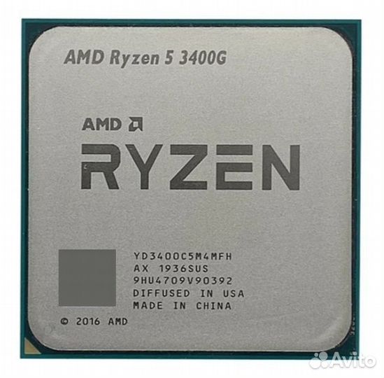 Процессор AMD Ryzen 5 3400g