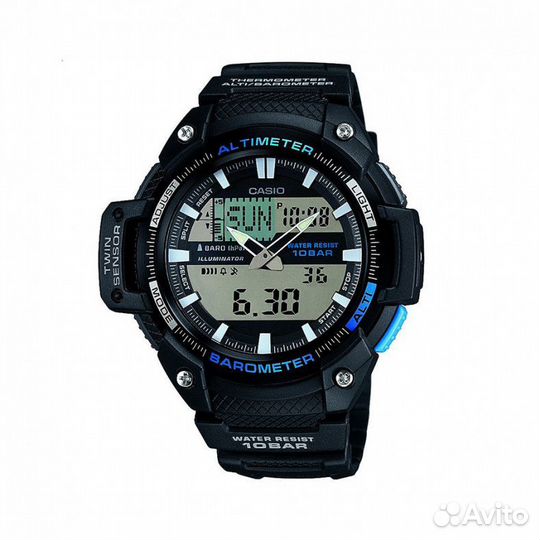 Casio SGW-450 ремешок, оригинальный