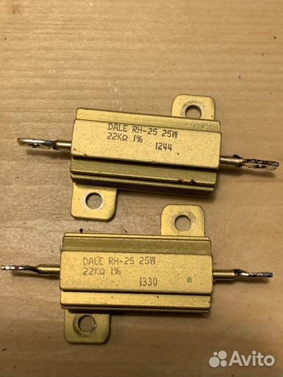 Резисторы мощные для аудио