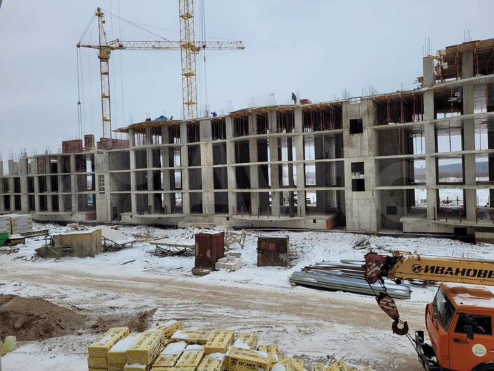 2-к. квартира, 59,4 м², 9/11 эт.