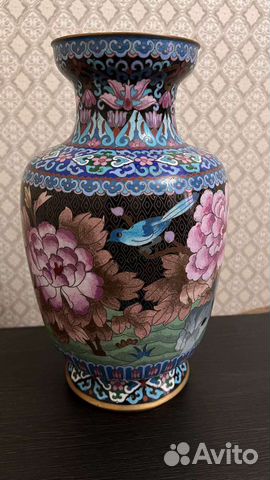 Ваза клуазоне