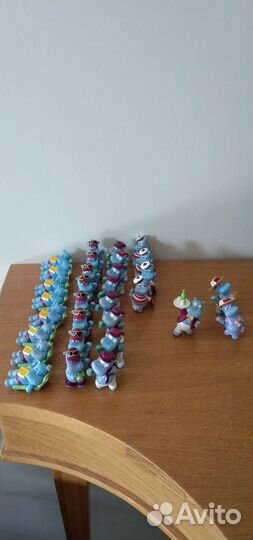 Игрушки из киндера 90х годов