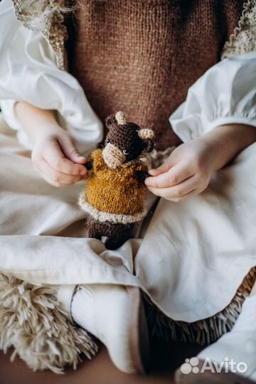 Мягкая игрушка корова