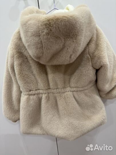 Шуба для девочки 92