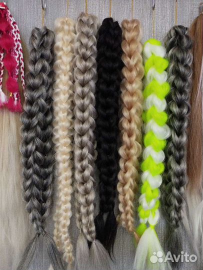 Съёмные 3 d косы