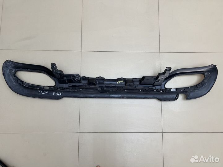 Накладка заднего бампера Mercedes W212