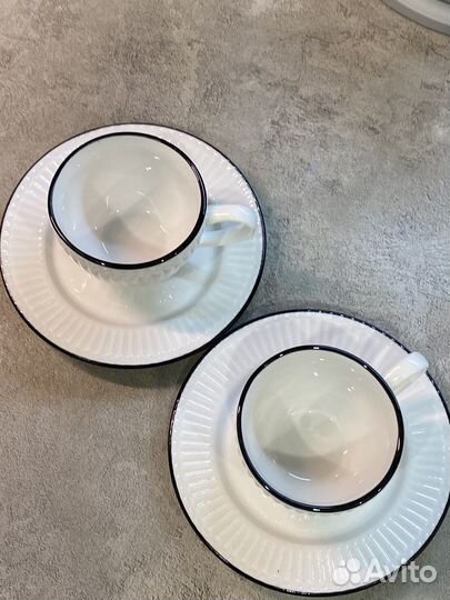 Чашка с блюдцем для эспрессо