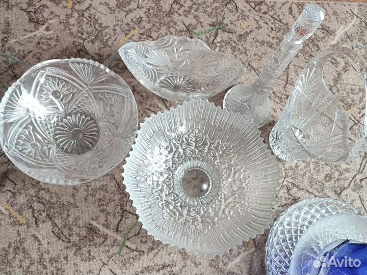 Хрустальная посуда СССР