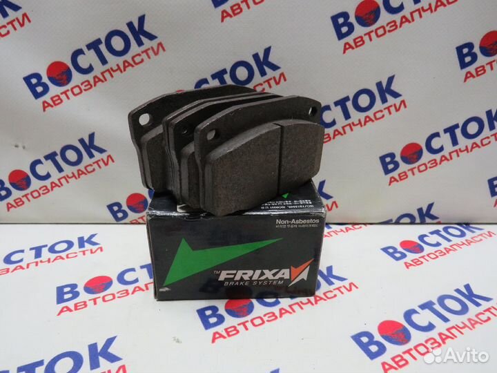 Колодки тормозные hankook FPD02