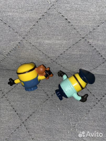 Mcdonalds игрушки миньоны