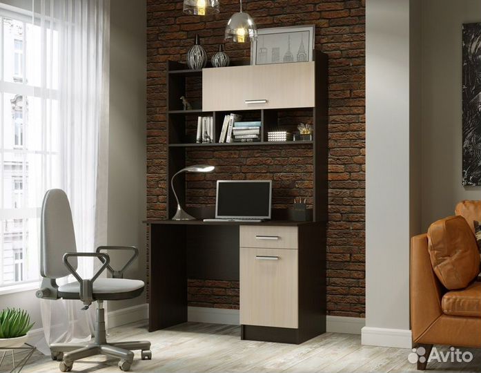 Стол компьютерный Венге/Дуб белфорд