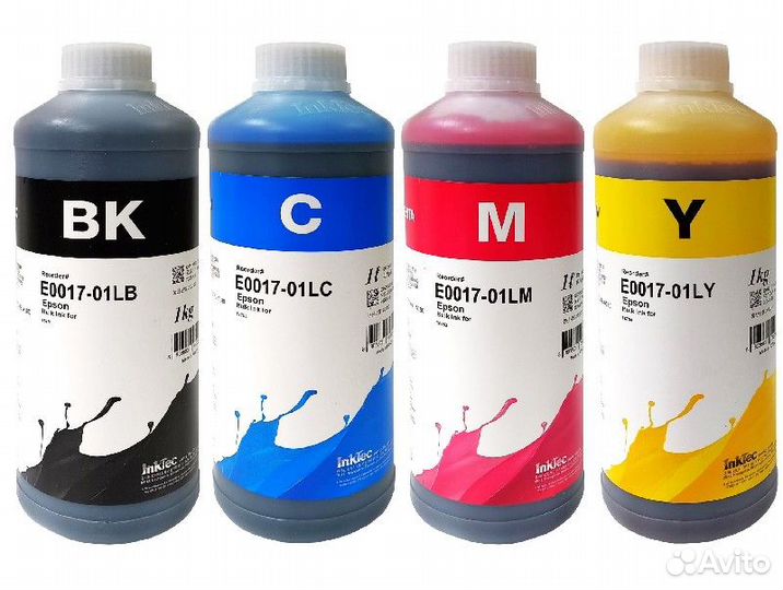 Чернила InkTec (E0017-1L) Premium Ink для Epson 4
