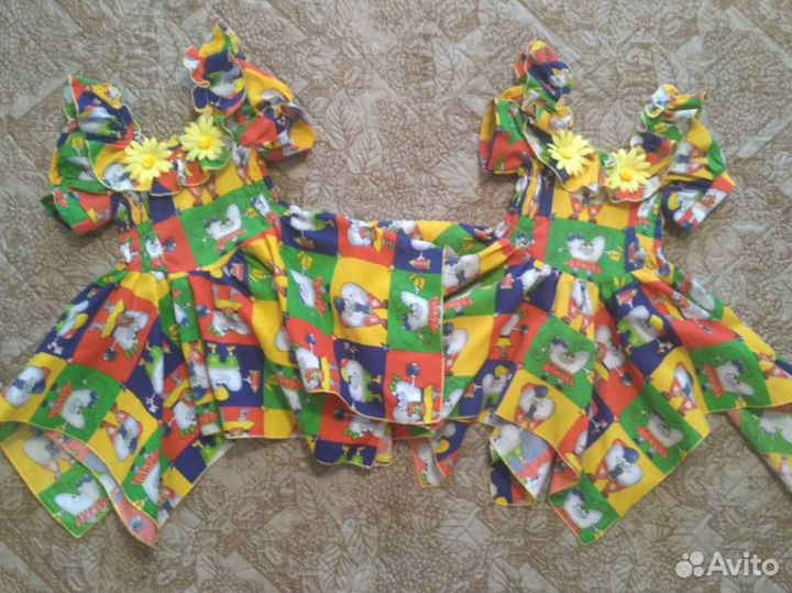 Для двойняшек на рост 86-98 см, новая и б/у