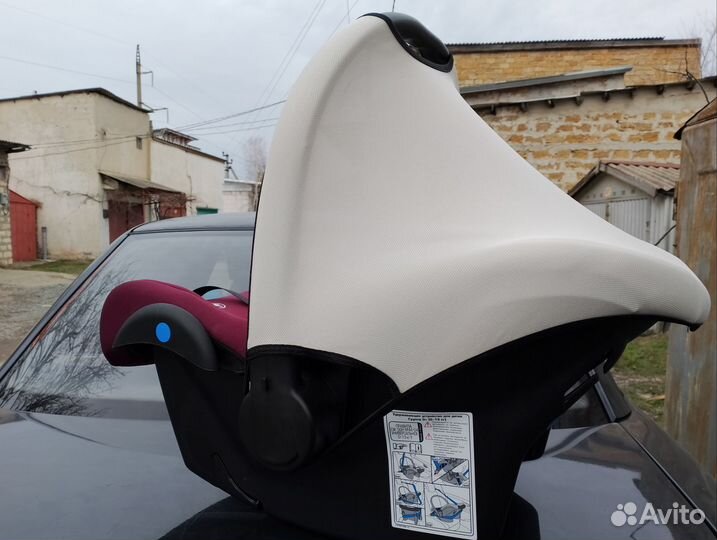 Люлька в авто для новорождённых 0+