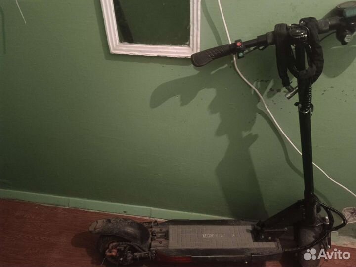 Самокат взрослый электрический бу