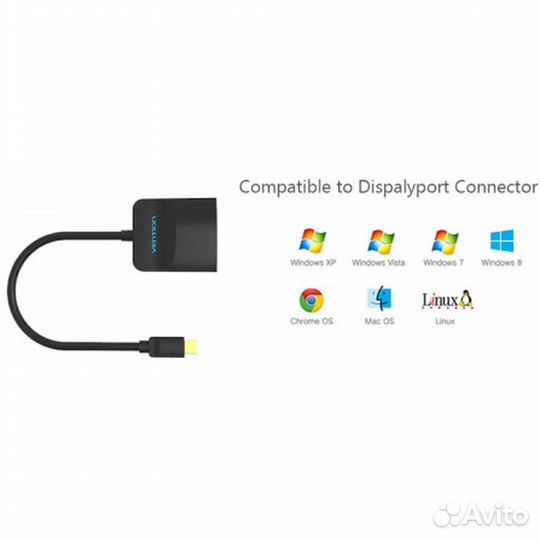 Переходник Display port mini (m) - hdmi #324735