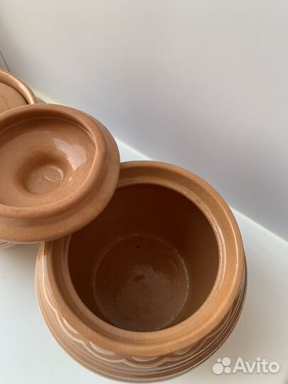 Набор горшков для запекания 2 штуки