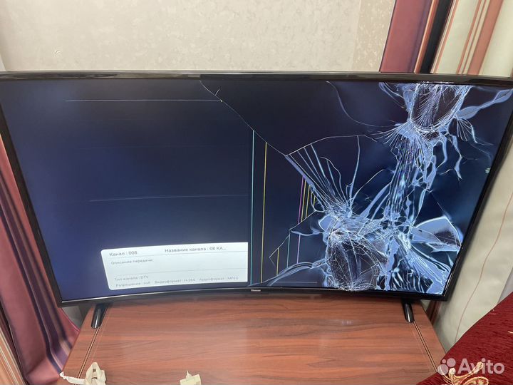 Телевизор битый