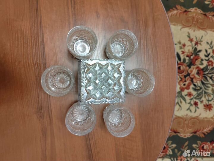 Графин хрустальный богемия