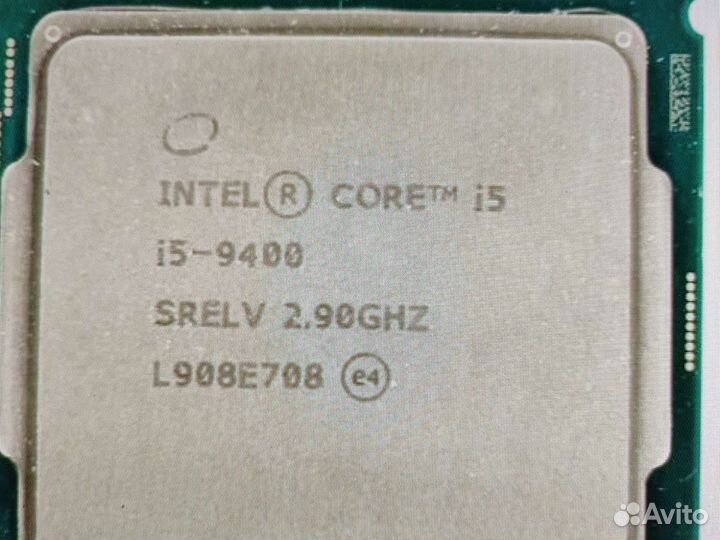 Процессор i5 9400f обменяю на i5 10400f с доплатой