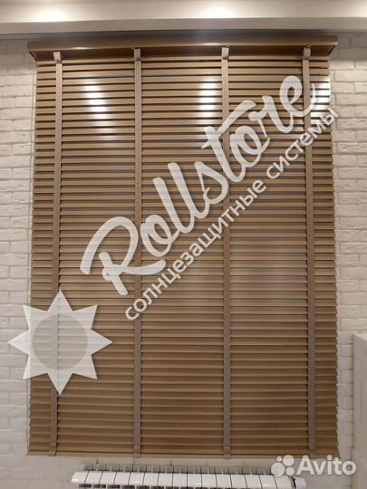 Жалюзи горизонтальные дерево/бамбук