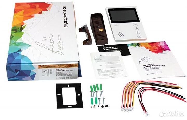 Бюджетный видеодомофон