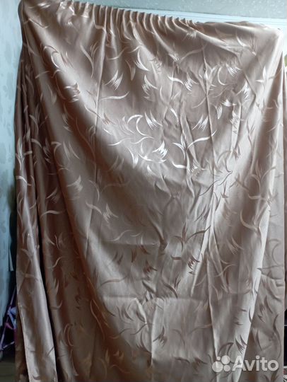 Шторы и покрывало комплект