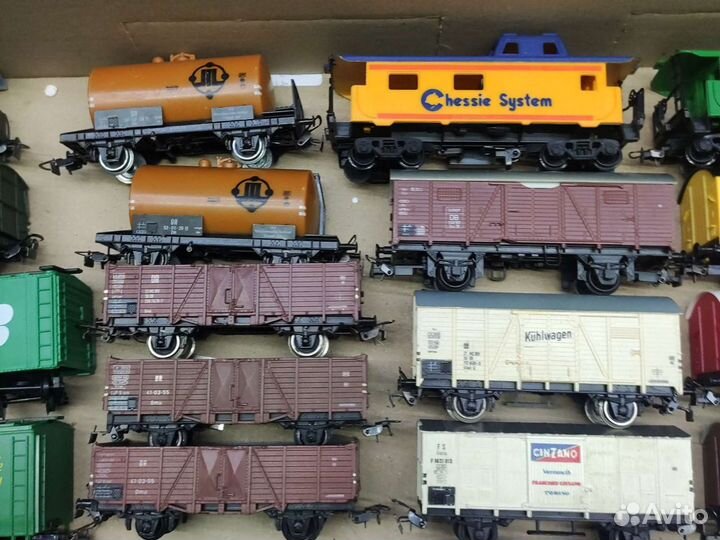 Железная дорога 16.5 мм но Вагоны.Piko.roco.mehano