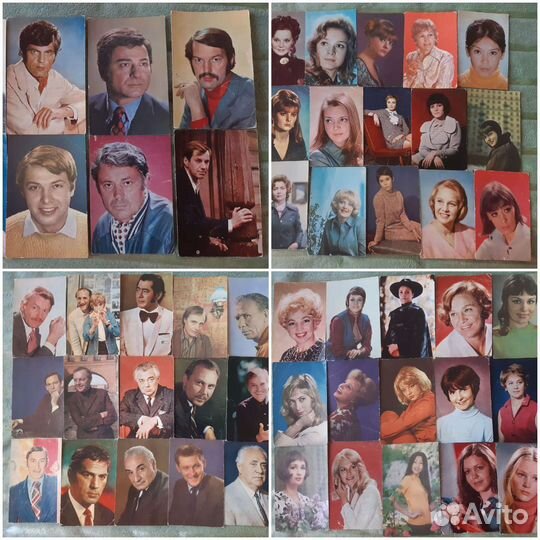Фотокарточки артистов кино